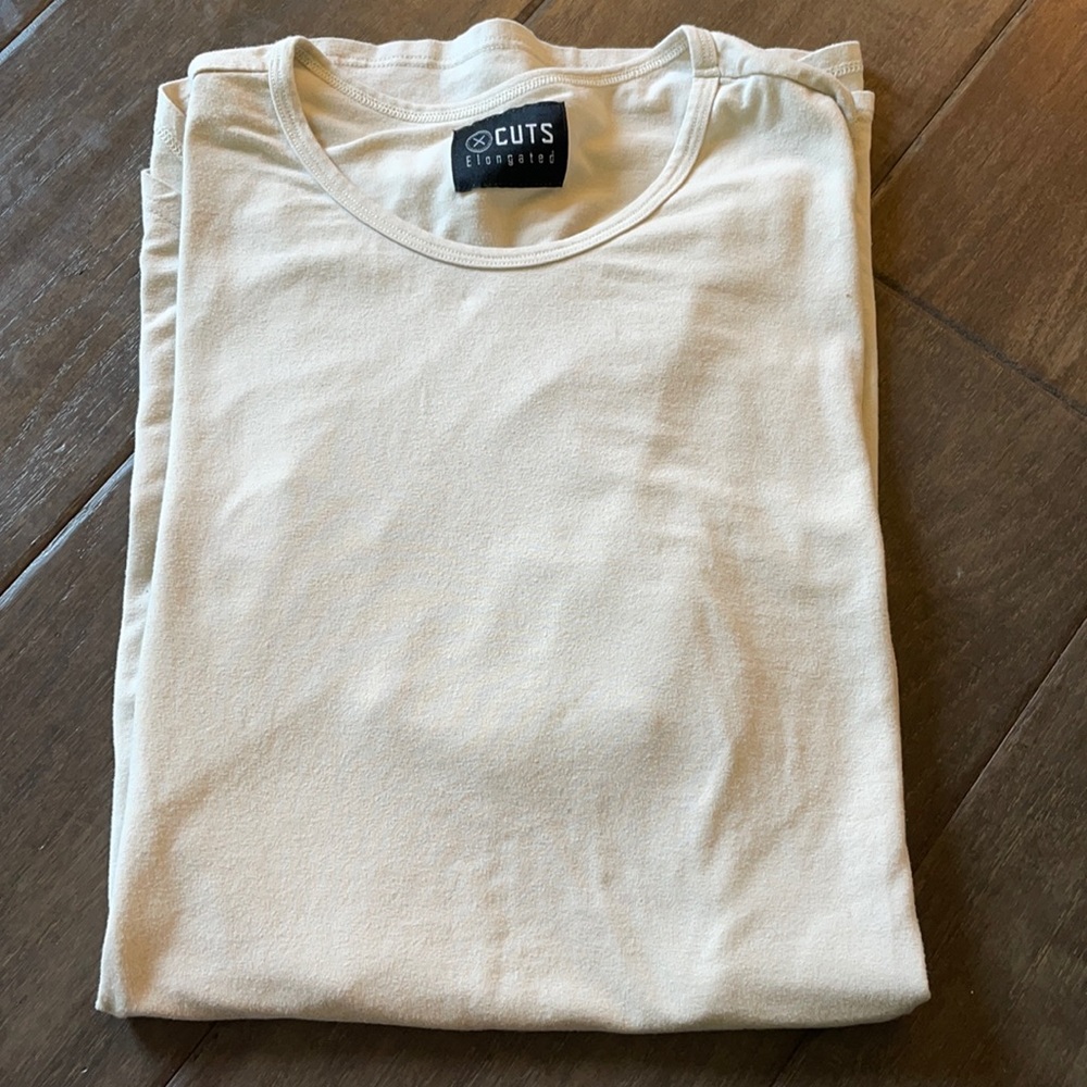 Tan men’s Cuts t shirt